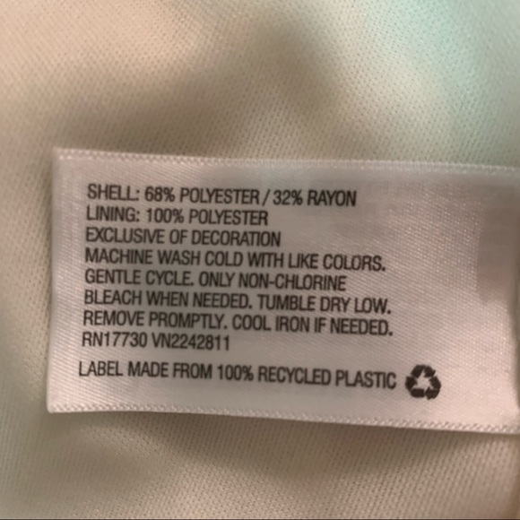 Rayon Blend and Lace Cream Dress - Picture 7 of 7